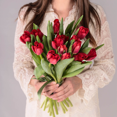 Тюльпаны красные 15 шт. 28774 Тюльпаны красные 15 шт. 28774