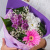Загадка. Букет-комплимент с герберой, альстромерией и хризантемой арт. 37961