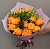 Букет "Мелодия цветов-15" из кенийских оранжевых роз N 7129-Ор Букет "Мелодия цветов-15" из кенийских оранжевых роз N 7129-Ор