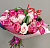 Монобукет "Любовь" из крупных розовых Эквадорских роз. 6664 Монобукет "Любовь" из крупных розовых Эквадорских роз. 6664