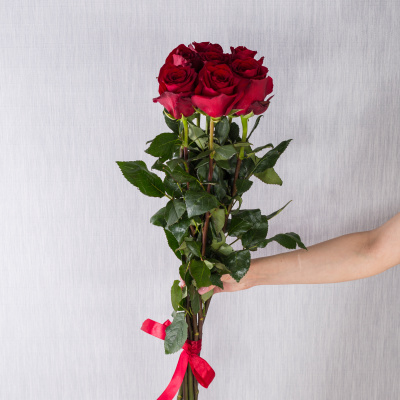 Букет из 7 Красных роз 60 см 36398 Букет из 7 Красных роз 60 см 36398