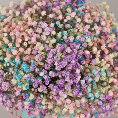 Коробка с цветной гипсофилой N 47195 Коробка с цветной гипсофилой N 47195