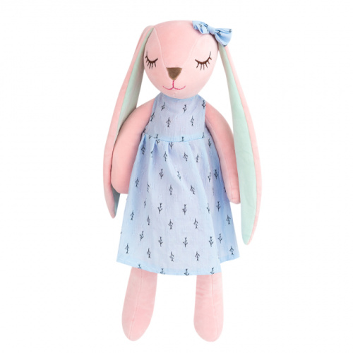 Мягкая игрушка Спящая зайка 50 см арт. 41887