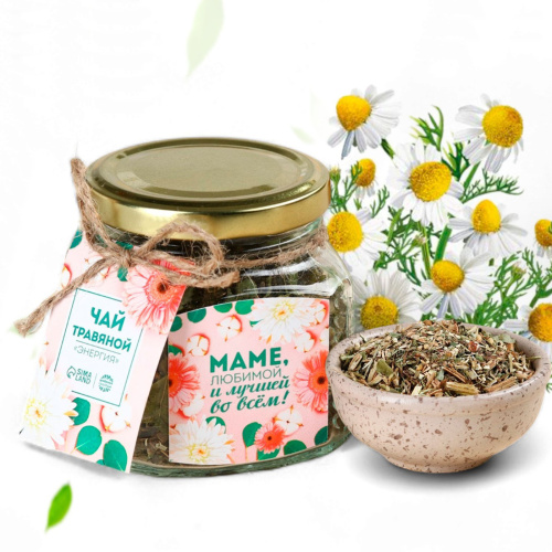 Подарочный набор "Самой чудесной мамочке" чай, чашка, свеча в банке арт. 67452