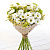 Букет с хризантемой и ромашками "Ясное утро" 36294 Букет с хризантемой и ромашками "Ясное утро" 36294
