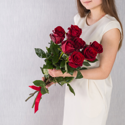 Букет из 7 Красных роз 60 см 36398 Букет из 7 Красных роз 60 см 36398