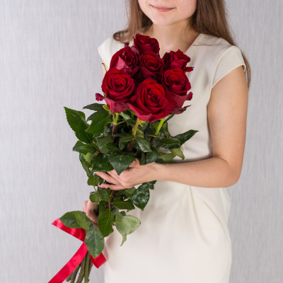 Букет из 7 Красных роз 60 см 36398 Букет из 7 Красных роз 60 см 36398
